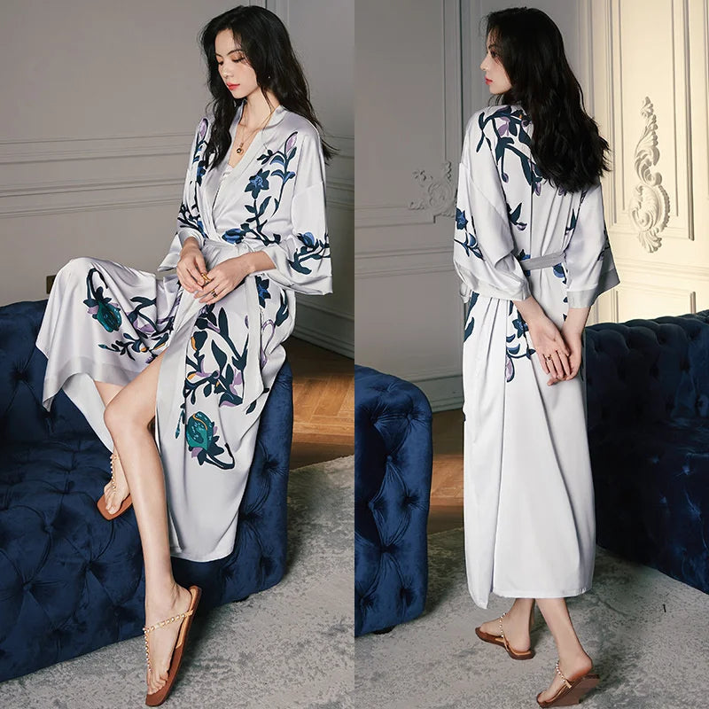Peignoire kimono