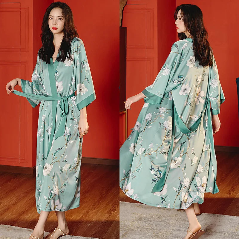 Peignoire kimono