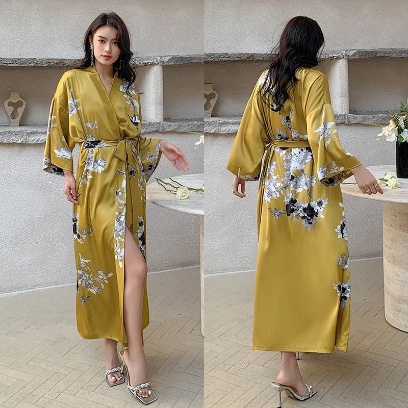 Peignoire kimono
