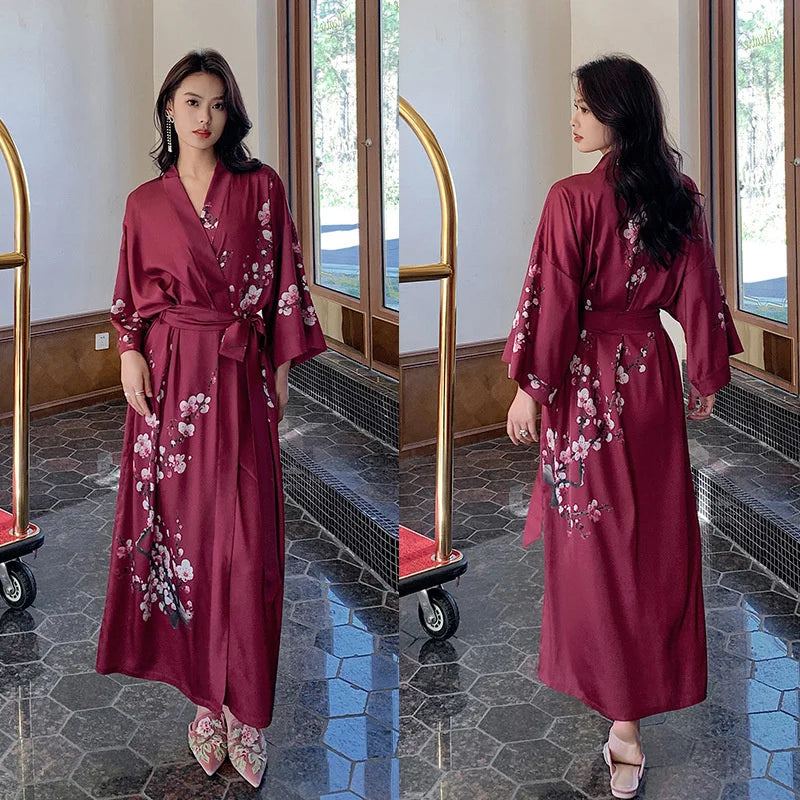 Peignoire kimono