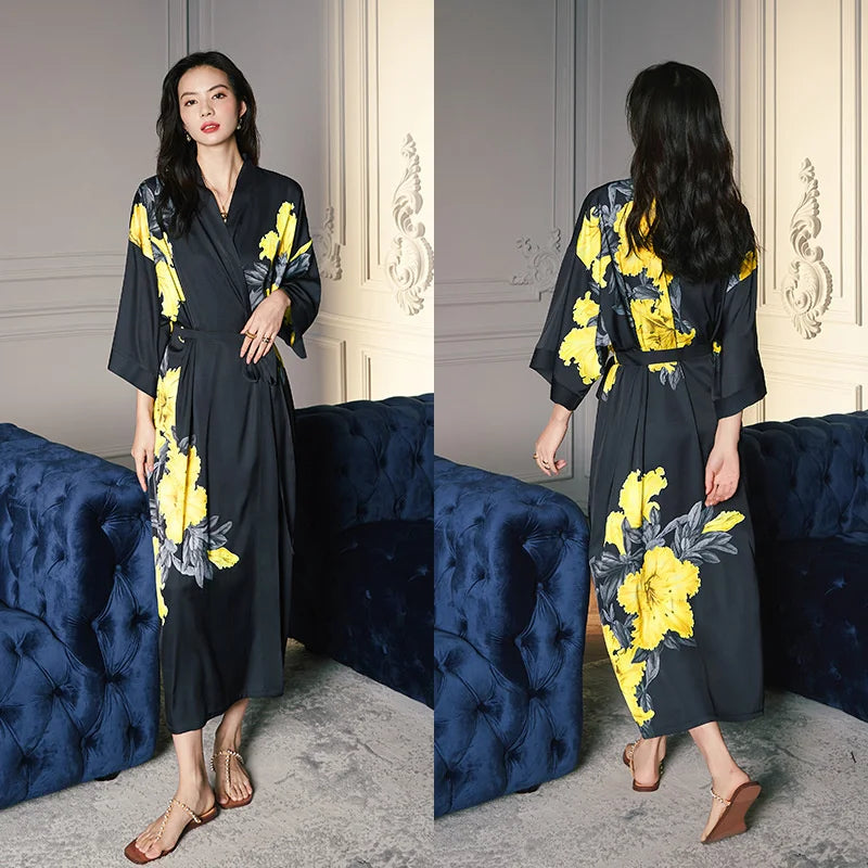 Peignoire kimono