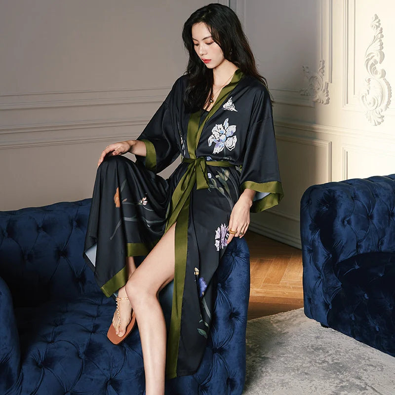 Peignoire kimono