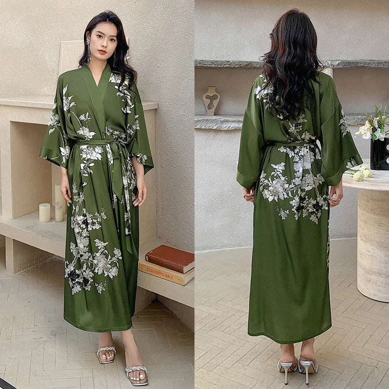 Peignoire kimono
