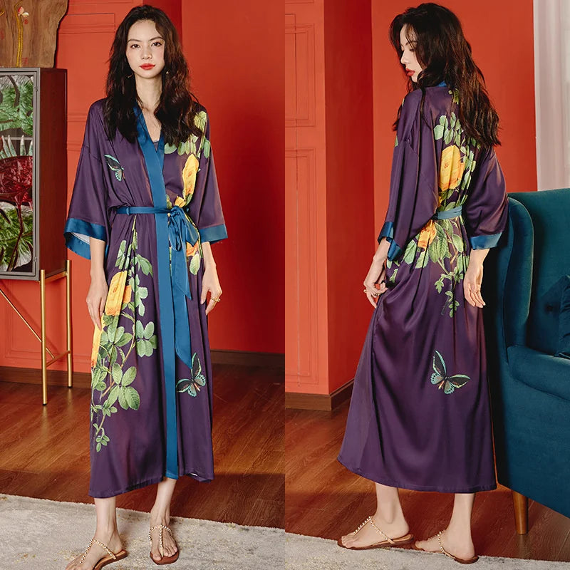 Peignoire kimono