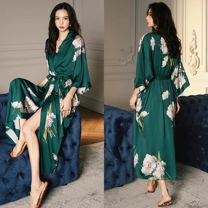 Peignoire kimono