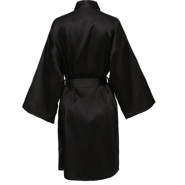 Peignoire satin femme