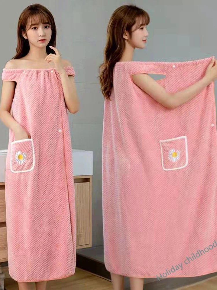 Serviette peignoir